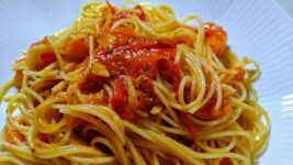 生トマトのスパゲッティ